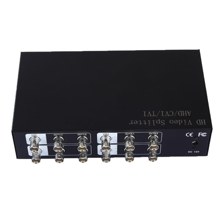 Coaxial AHD / CVI / TVI 4 into 8 Video Signal Splitter, 4 into 8 Coaxial AHD / CVI / TVI 4 into 8 Video Signal Splitter, 4 into 8